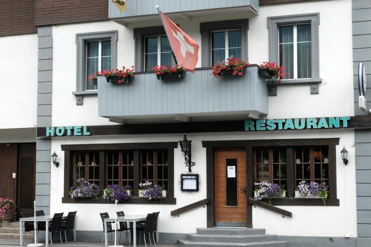 Hotel Tourist Meiringen Eksteriør billede